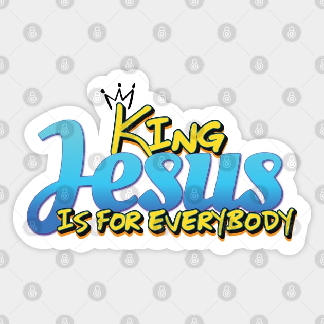 Jesus is for Everybody Sticker by Church Store